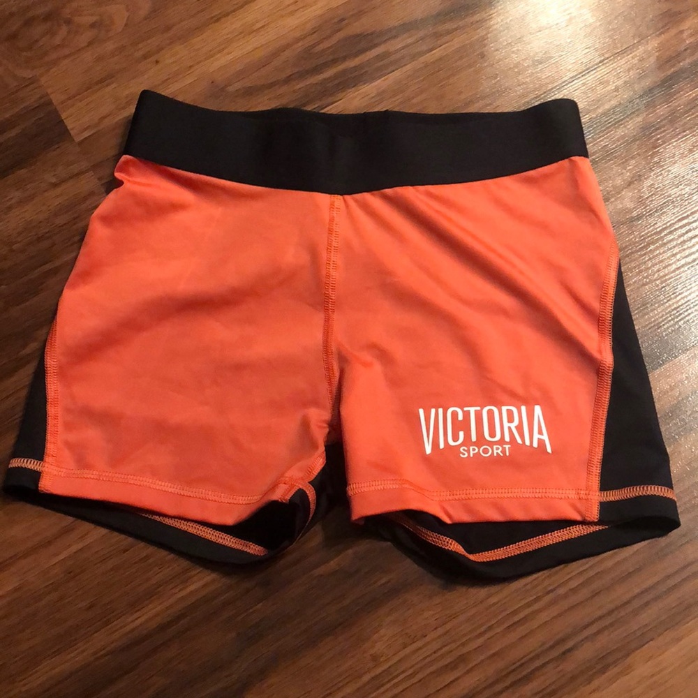 These shorts are more of a peachy color